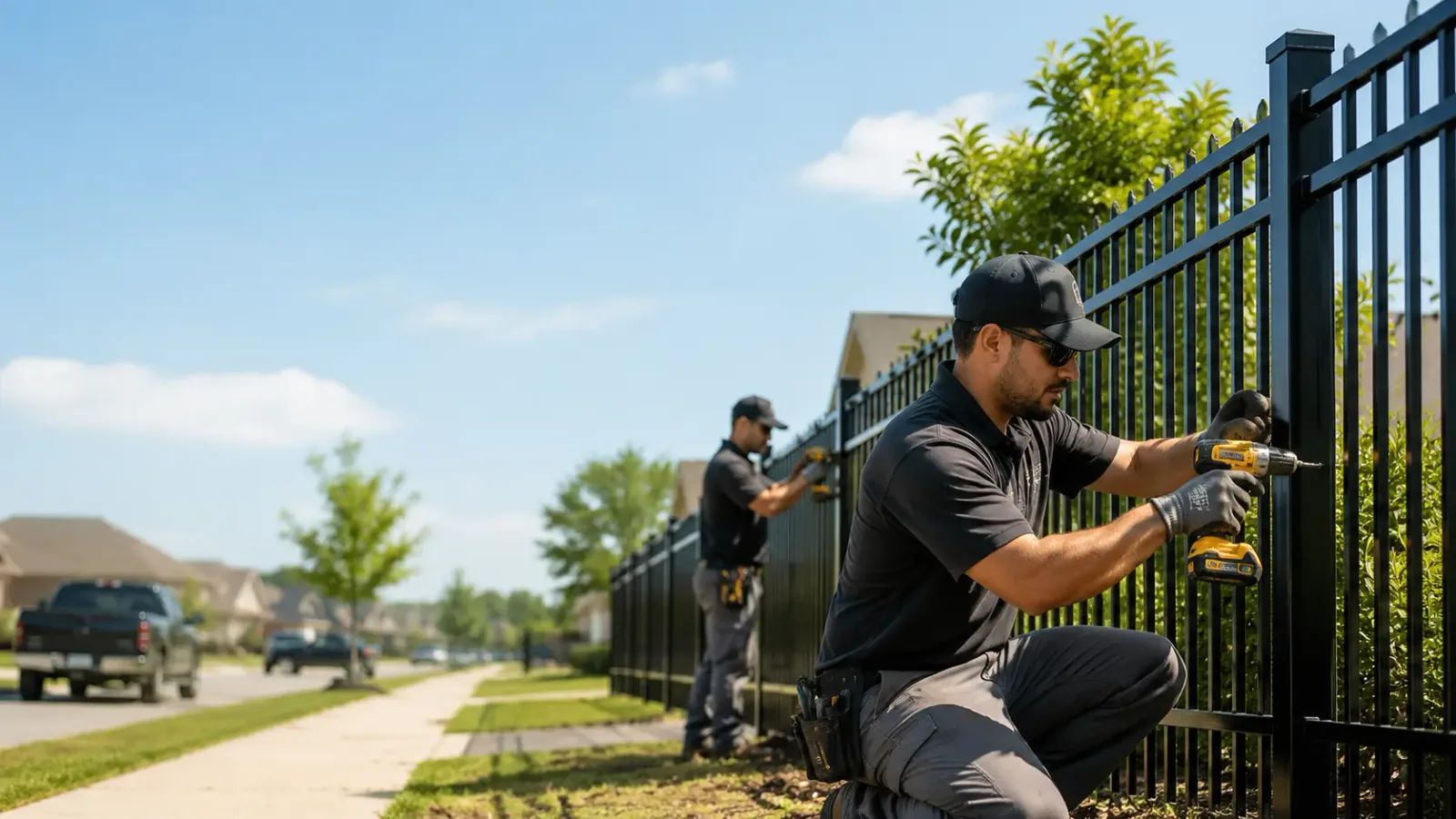 Metal Fence Installation in Montgomeryville, PA